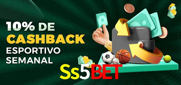 10% de bônus de cashback na Ss5Bet